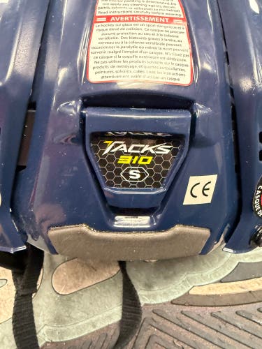 Small CCM Tacks 310 Helmet (New) NAVY