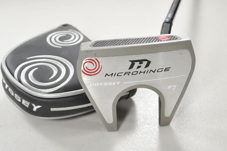 Odyssey Microhinge Seven S 33" Putter Right Steel with Headcover  # 216436