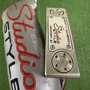 Titleist 2025 Scotty Cameron Studio Style Newport 2 Plus Blade Putter 34"