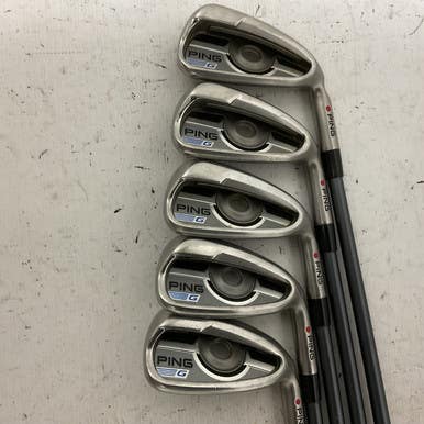 Used Ping G RED DOT Mens Iron Set RH 5I-9I 11855-S000202500