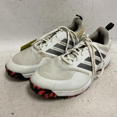 Used Adidas GV6897 Mens Golf Shoes White Senior 10 11855-S000202496