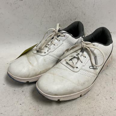 Used Callaway CG107WGY Mens Golf Shoes White Senior 10 11855-S000202497