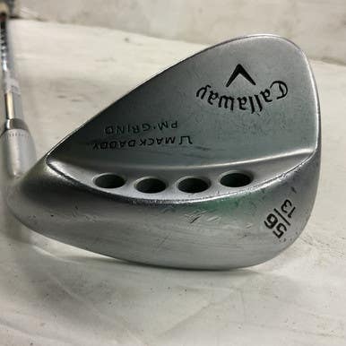 Used Callaway MACK DADDY PM GRIND Golf Wedge Mens RH 56 Degree 11855-S000202479