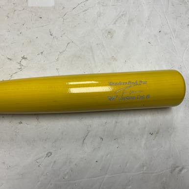 Used Marucci Pro-X TVT Puck Pro Trea Turner Custom Cut-M BB/SB Wood Bat Yellow 32" 11855-S000202466