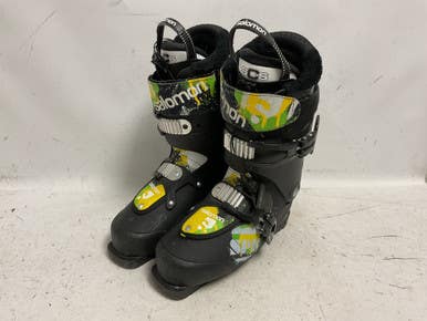 Used Salomon SPK 85 Mens DH Ski Boot Black 275 MP - M09.5 - W10.5 11855-S000202750