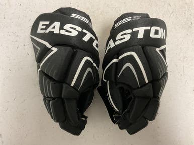 Used Easton STEALTH 55S Junior Gloves Black And White 12" 11855-S000202722