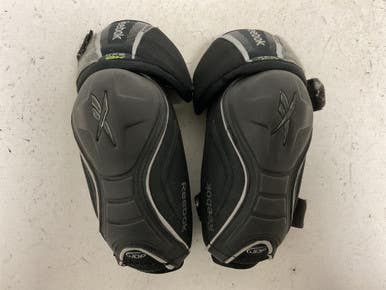 Used Reebok 9K Junior Elbow Pads Black And Green LG 11855-S000202723