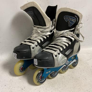 Used Bauer VAPOR XL Roller Hockey Skates Black Senior 8 11855-S000202673