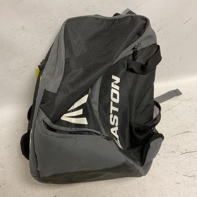 Used Easton YTH BB/SB Player Backpack Black And Grey 11855-S000202640