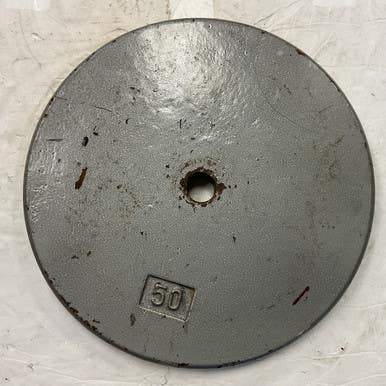 Used Standard Plate Grey 50 lb 11855-S000202615