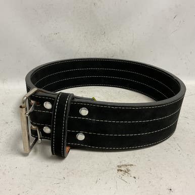 Used Black 2X Weight Lifting Belt 11855-S000202611