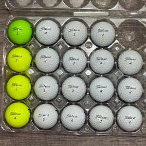 19 Titleist Tour Soft Golf Balls - 5A/4A Condition