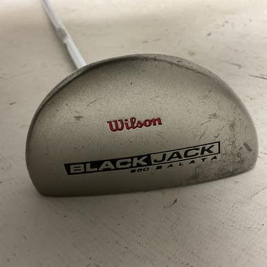 Used Wilson BLACKJACK 850 BALATA Mens Putter RH 35" 11855-S000202591