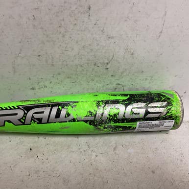 Used Rawlings Fuel US8F8G USA 2 5/8 Baseball Bat Neon Green 28" 11855-S000202552