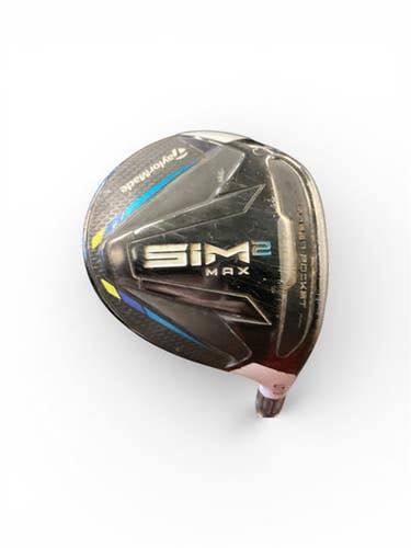 Used Taylormade SIM 2 MAX Mens Fairway Wood RH 5 Wood 11846-S000103847