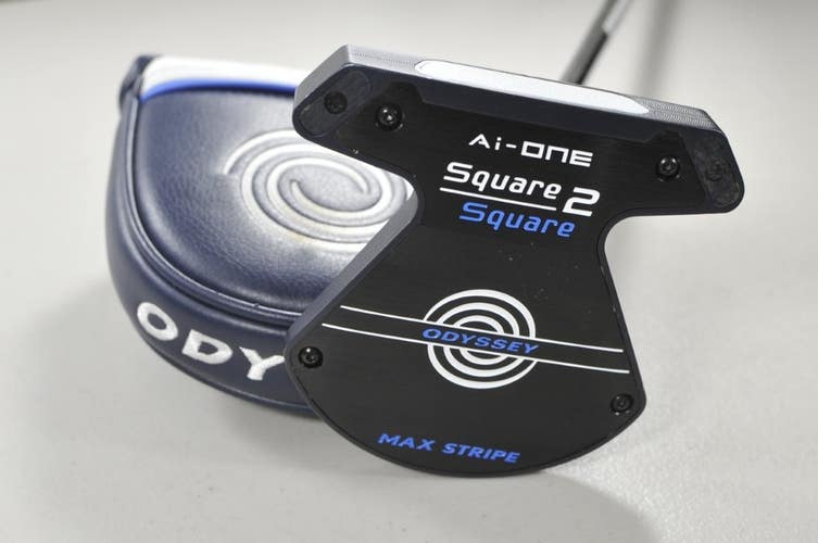 Odyssey Ai-ONE Square 2 Square Max Stripe 33" Putter Right SL 90 Steel # 216414
