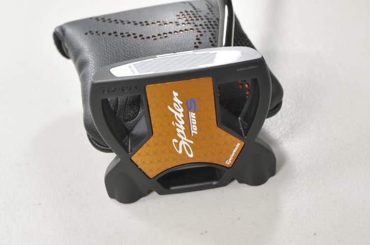 TaylorMade Spider Tour S Black S7-CB 38" Putter Right KBS Steel w/ Cover #217214