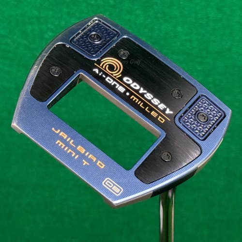 Odyssey '25 Ai-ONE Milled Jailbird Mini T Versa 35" Double-Bend Putter SL90 w/HC