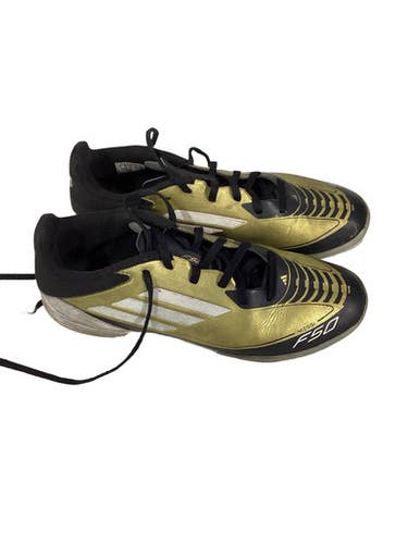 Used Adidas Soccer Cleats Gold Senior 6 11347-S000268279