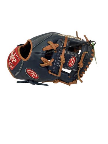 Used Rawlings R9 PRO DESIGN 11 1/2IN BB/SB Glove RH Throw Navy Blue 11 1/2" 11347-S000268267