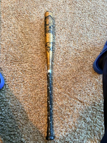 2023 DeMarini Voodoo One Alloy BBCOR Certified Bat (-3) 30 oz 33" (Used)