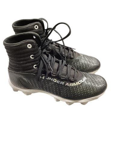 Used Under Armour Adult FB Cleats Black Senior 9.5 11347-S000268256