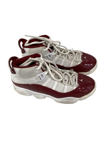 Used Jordan 6 RINGS WHITE TEAM RED Basketball Shoes Y White Junior 02.5 11347-S000268253