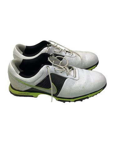 Used Nike LUNARLON Mens Golf Shoes White Senior 11 11347-S000268246