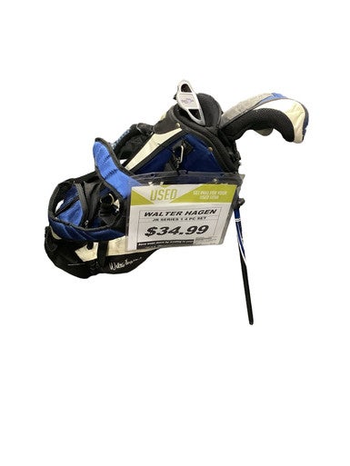 Used Walter Hagen JR SERIES 1 4 PC SET Jr Club Set RH 4 Piece 11347-S000268228