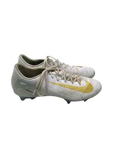Used Nike MERCURIAL AIR ZOOM Soccer Cleats White Senior 10.5 11347-S000268222