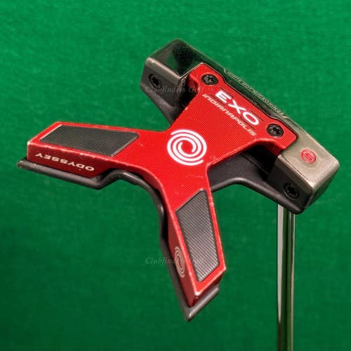 Odyssey EXO Indianapolis S 35" Slant-Neck Mallet Putter Golf Club W/ HC