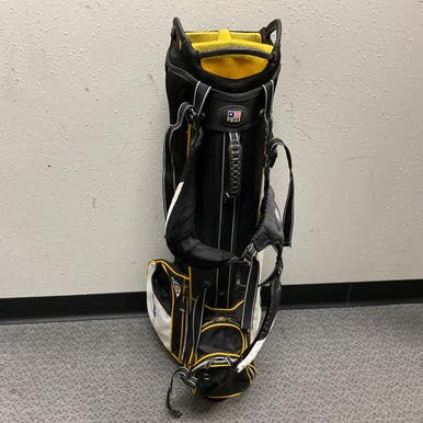 Used US Kids TOUR SERIES 3 Teen Stand Bag Black And White 11855-S000202114