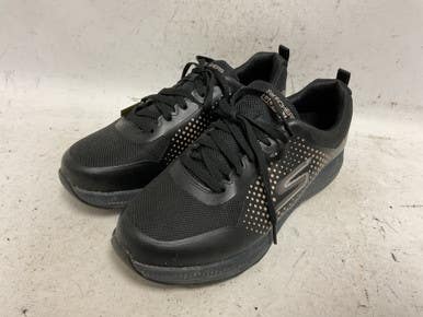 Used Skechers 123031 Mens Golf Shoes Black Senior 8 11855-S000202188
