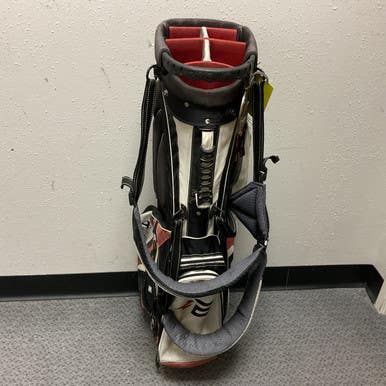 Used Taylormade BURNER Mens Stand Bag Red 11855-S000202253