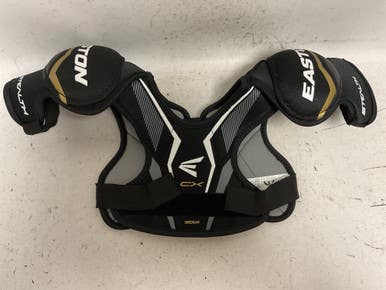 Used Easton STEALTH CX Youth Shoulder Pads Black MD 11855-S000202287