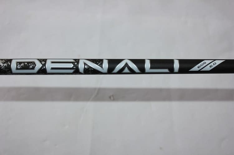 NEW PROJECT X DENALI BLACK FROST 6.0 60G DRIVER SHAFT - STIFF - TAYLORMADE