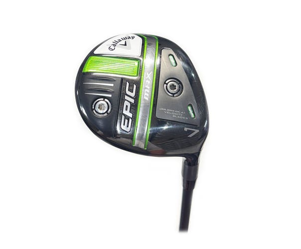 Callaway Epic Max 21* 7 Wood Graphite Cypher Forty 5.0 Senior Flex