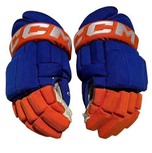 CCM HG97 Hockey Gloves Oilers Pro Stock 14” (Used) 4826
