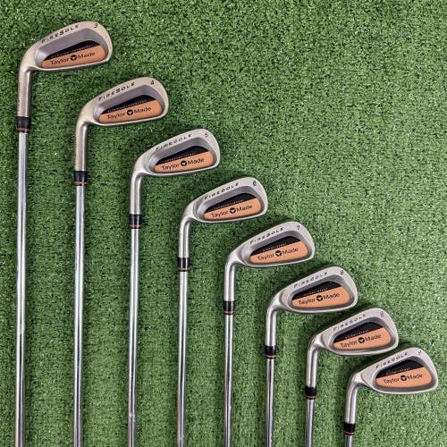 Taylormade Firesole Nickel Iron Set 3-PW Regular Flex Left Handed -1/2 Short