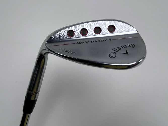 Callaway Mack Daddy 4 Chrome Sand Wedge SW 56* 10S DG S200 Tour Issue Stiff LH