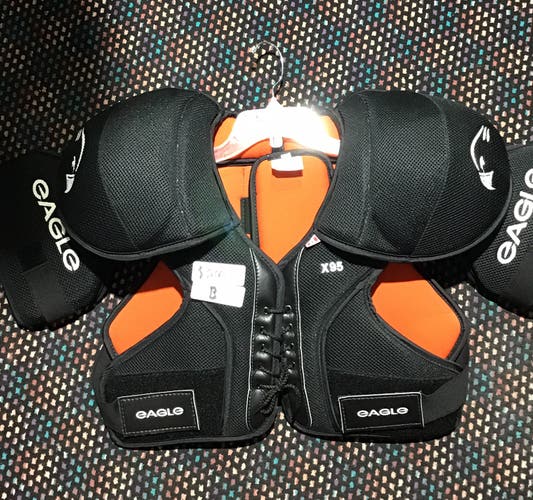 Large Senior Eagle X95 Shoulder Pads (New)