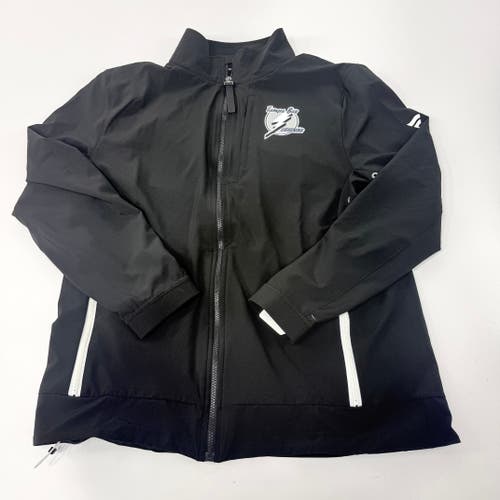 Lightly Used Black Tampa Bay Lightning Fanatics Full Zip Top | Senior Large | BH550