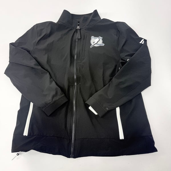 Lightly Used Black Tampa Bay Lightning Fanatics Full Zip Top | Senior Large | BH550