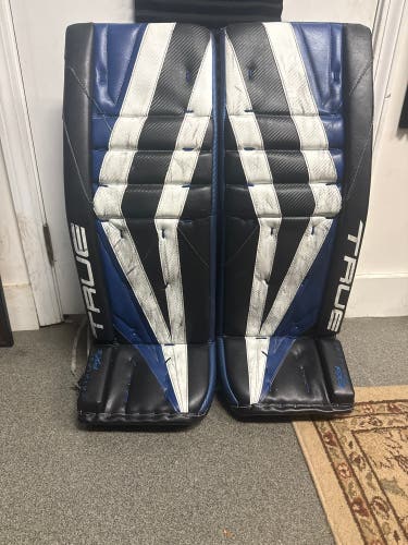 34" True Catalyst PX3 Pro Goalie Leg Pads Pro Stock (Used)