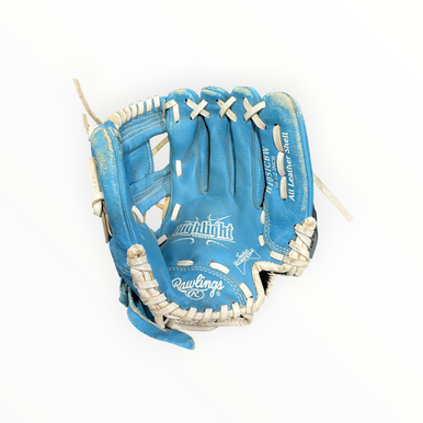 Used Rawlings H105ICBW BB/SB Glove RH Throw Royal Blue 10 1/2" 11375-S000377019
