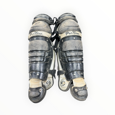 Used Pro 9 Catchers Leg Guards Black Youth 11375-S000376992