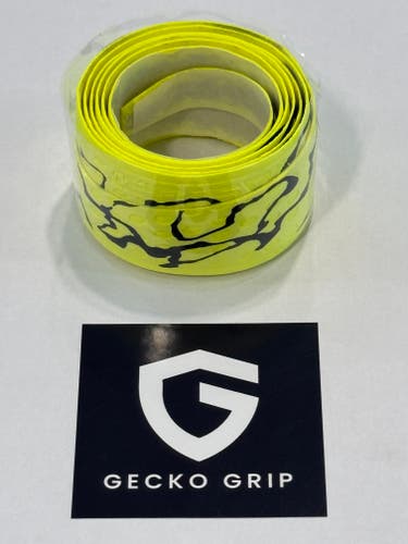 Gecko Grip: Baseball & Softball Bat Grip Tape: Cyber Yellow