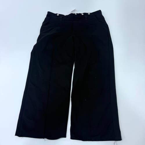 Used Black CCM Ref Pants | Medium | BH556
