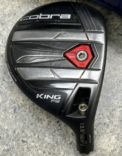 Cobra KING F9 Tour 3-Wood 3W 13.5* Right Hand w/ Headcover *Head Only*