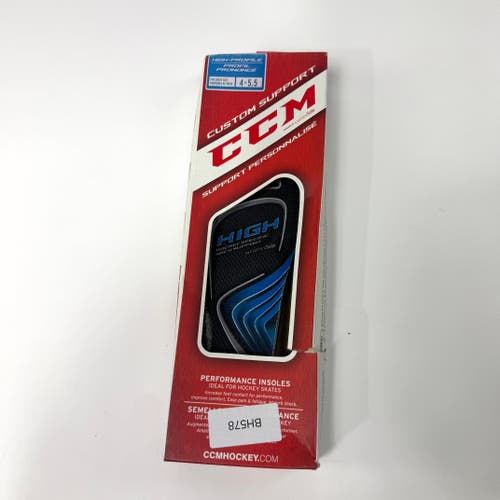 New CCM Skate Footbeds | High Profile Size 4-5.5 | BH578